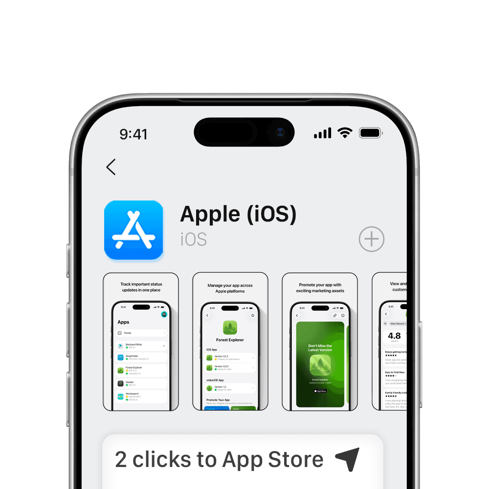 Apple (iOS) apps